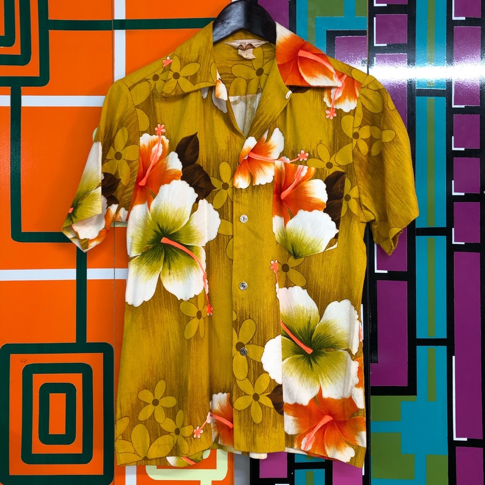 Vintage Royal Hawaiian Floral Shirt